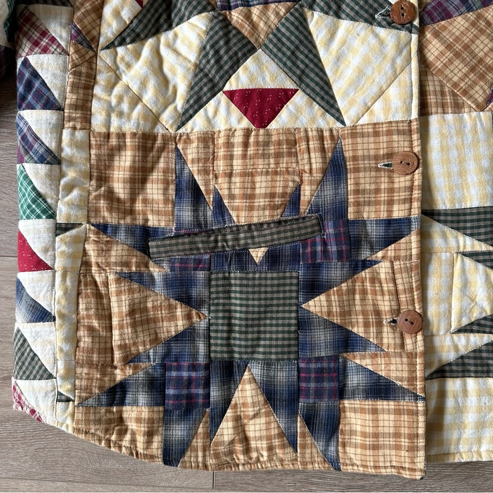 Patchwork Quilted Jacket - image 3